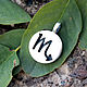 Round shape Zodiac Signs pendant made of 925 sterling silver RO0046. Pendants. Sunny Silver. My Livemaster. Фото №5