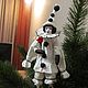 Пьеро - ватная игрушка на ёлку. Мягкие игрушки. ЕЛЕНА ШВЕДОВА РОДОМ ИЗ ДЕТСТВА. Ярмарка Мастеров.  Фото №6