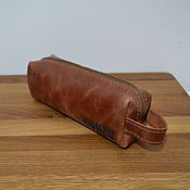 Сумки и аксессуары handmade. Livemaster - original item Handmade genuine leather dressing case. Handmade.