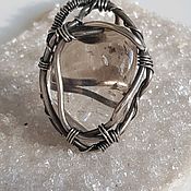 Украшения handmade. Livemaster - original item Ring with smoky quartz. Handmade.
