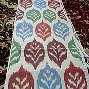 Материалы для творчества handmade. Livemaster - original item Uzbek silk ikat. The cloth hand weaving of Adras. ST019. Handmade.