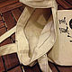 A shopper bag made of homespun fabric with a print snail. Shopper. Japanese garden. My Livemaster. Фото №5