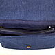 Order Women's Stylish Denim Shoulder Bag Patchwork. Denimhandmade.Olga. Livemaster. . Classic Bag Фото №3