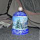 Bell Krasnaya Polyana original painting. Bells. Original painted Souvenirs and gift. My Livemaster. Фото №4