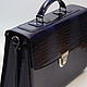Portfolio: briefcase leather. Brief case. antony-1. My Livemaster. Фото №5