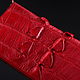 Кошелек-клатч из кожи крокодила IMA0032R2. Кошельки. CrocShop товары из экзотической кожи. Ярмарка Мастеров.  Фото №4