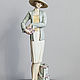 Винтаж: Мэйбл Giuseppe Armani Capodimonte Florence статуэтка 0691C. Статуэтки винтажные. Kunst Galerie. Интернет-магазин Ярмарка Мастеров.  Фото №2