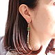 Earrings ' Knot for memory', Earrings, Stupino,  Фото №1