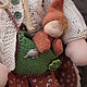 Вальдорфская кукла Оливия с лялечкой. Вальдорфские куклы и звери. Julia Solarrain (SolarDolls) (SolarDolls). Ярмарка Мастеров.  Фото №5