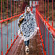 Woolen poncho with hood (unisex). Ponchos. Poncho and Feather. My Livemaster. Фото №5