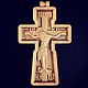 Православный Крестик из дерева, Медальон, Калининград,  Фото №1
