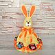 Easter Bunny with pockets for eggs 'Avery', Easter souvenirs, Moscow,  Фото №1