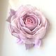 FABRIC FLOWERS. Chiffon rose.' Spring-VI primrose'. Brooches. fioridellavita. My Livemaster. Фото №4