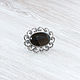 Obsidian (brooch) (304). Brooches. The Precious Casket. Online shopping on My Livemaster.  Фото №2