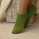 Short slim woolen socks 'Apple'. Socks. gallery Korban Sofia. Online shopping on My Livemaster.  Фото №2