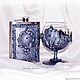 Men's gift set ( flask glass ). Gifts for hunters and fishers. oksanapodarki. Online shopping on My Livemaster.  Фото №2