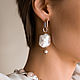 Заказать Комплект колье и серьги «Роскошь под облаками». Urmjewelry. Ярмарка Мастеров. . Комплекты украшений Фото №3