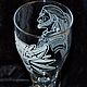 The Witcher. Beer glass. Wine Glasses. ArtGraving. My Livemaster. Фото №6