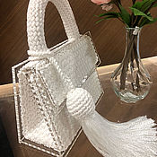 Сумки и аксессуары handmade. Livemaster - original item bag white. Handmade.