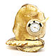 Часы сувенир Мамонт из янтаря, Часы классические, Калининград,  Фото №1