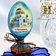 Vintage Easter Egg 'Happy Easter' Easter gift. Eggs. Дом креативного декора
        Wedge Magic. My Livemaster. Фото №5