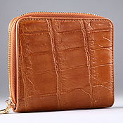 Сумки и аксессуары handmade. Livemaster - original item Crocodile Genuine Leather Wallet IMA0093UK4. Handmade.
