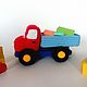 Knitted truck Soft toy truck Red truck. Stuffed Toys. sunnytoys-gifts. Online shopping on My Livemaster.  Фото №2