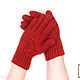 Order Knitted gloves for women merino/cashmere/alpaca. Knitwear shop Fairy Tale by Irina. Livemaster. . Gloves Фото №3