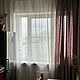 Брусничный Лен. Шторы. Hygge-mygge. Ярмарка Мастеров.  Фото №6