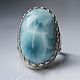 Ring 'the Mirror' with Larimar, Rings, Moscow,  Фото №1