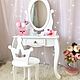 Order Dressing table with mirror console children's room. Ludmila Omland. Livemaster. . Tables Фото №3