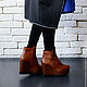 Copy of Copy of Copy of Black Short Boots. Ankle boots. METAMORPHOZA Veselina. Online shopping on My Livemaster.  Фото №2