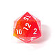 Заказать Большой дайс D20 для DnD Взрывная карамелька. Geek Shelf. Ярмарка Мастеров. . Фишки и кости Фото №3