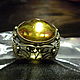 Great vintage ring with Golden Topaz, Vintage ring, Moscow,  Фото №1