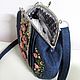 Bolsa con fermuarom: Viktorianka. Clasp Bag. Ameli. Ярмарка Мастеров.  Фото №5