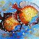  ' Fish ' - oil painting, Pictures, Ekaterinburg,  Фото №1