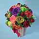 Атласные розы в кружке, Композиции, Ессентуки,  Фото №1