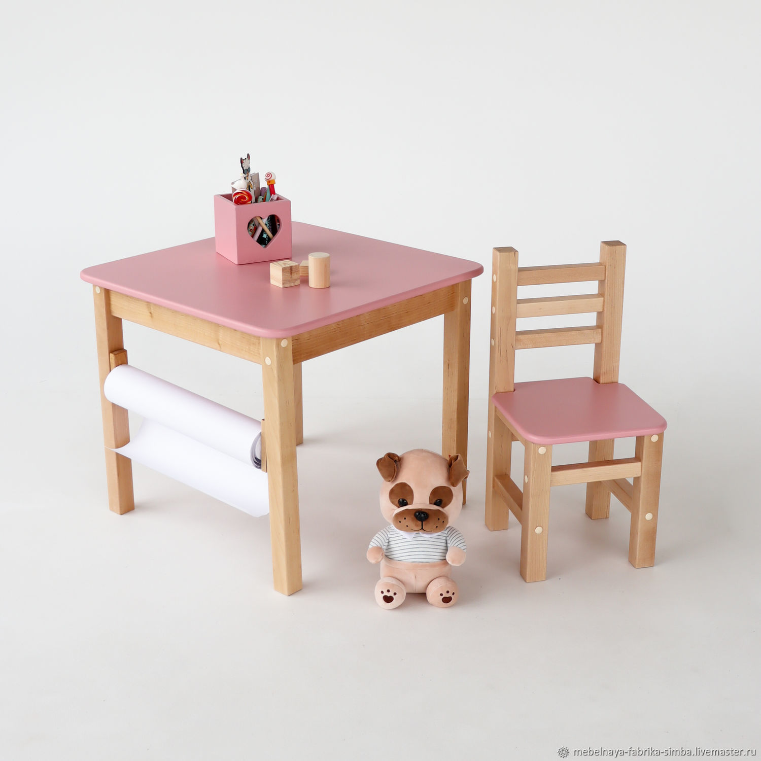 Детский стол и стульчик Forest Lite Pink купить в интернет-магазине ...