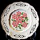 Amazing openwork plates series 'Flowers of Victoria', England. Vintage interior. Mir Stariny. Online shopping on My Livemaster.  Фото №2