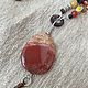 Order Long beads made of natural stones, stylish women's boho jewelry. Treasures Of Aphrodite. Livemaster. . Beads2 Фото №3