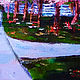 Sakura painting 'Spring Landscape' oil on canvas. Pictures. Svetlana Samsonova. My Livemaster. Фото №6