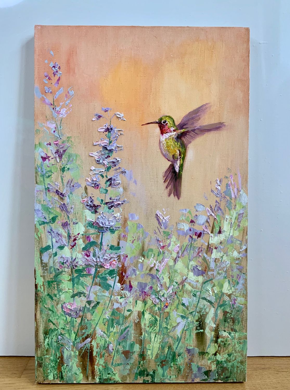 Колибри на цветах - красивые фото