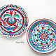 Decorative plate 'Turkey' hand-painted. Plates. Art by Tanya Shest. My Livemaster. Фото №6