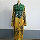 Uzbek robe made of suzane and ikat. Boho coat, caftan. CHT001. Robes. businka34. Online shopping on My Livemaster.  Фото №2