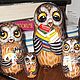 Order Matryoshka Owl. Original painted Souvenirs and gift. Livemaster. . Dolls1 Фото №3