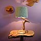 Настольная лампа с мифической змеёй, Настольные лампы, Севастополь,  Фото №1