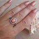 Кольцо "Океан нежности". Коралл. Кольца. Tatyana's Jewelry for the soul. Ярмарка Мастеров.  Фото №4