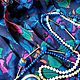 Винтаж: Блузка.Trend&style! 44-46+.Самоцветов россыпи! Spain!. Блузки винтажные. MixVintage. Ярмарка Мастеров.  Фото №9