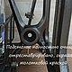 Заказать Стол журнальный со стеклом и баром Винный столик. Sdelano_iz_kozhi. Ярмарка Мастеров. . Столы Фото №3