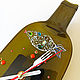 Classic watches: wall clocks from a bottle of fish, gifts and souvenirs. Watch. MyFusedGlass. My Livemaster. Фото №4